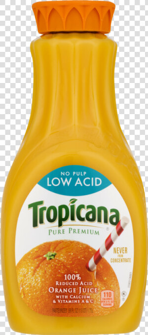 Clip Art Tropicana Pure Premium No   Tropicana Orange Juice Low Acid  HD Png Download