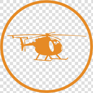 Clipart Helicopter Operators Clip Art Black And White   Mh 6 Little Bird Png  Transparent Png