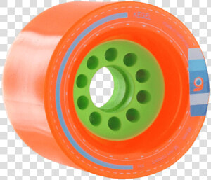 Orange 80mm 80a Hjul   Orangatang Kegel 80 Mm 80a Downhill Longboard Skateboard  HD Png Download