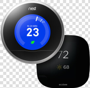 Wifi thermostats   Nest 2nd Generation  HD Png Download