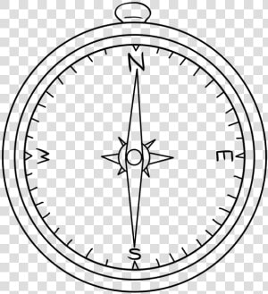 Easy Drawing Guides   Easy Drawing Of A Compass  HD Png Download