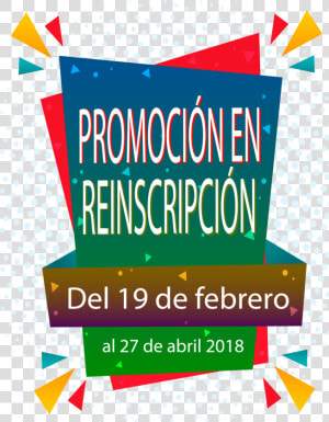 Promoción De Reinscripciones 02  HD Png Download