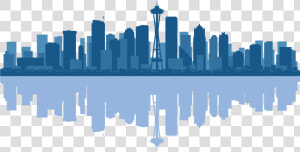 Seattle Skyline Sunrise  HD Png Download