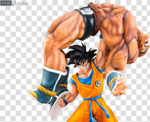 Tsume Goku Vs Nappa The Quiet Wrath Of Son Goku Statue  HD Png Download