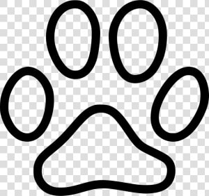 Cat Footprint Svg Png Icon Free Download Onlinewebfonts   Cat Paw Icon Transparent  Png Download