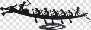 The Cuckoo S Nest   Dragon Boat Png Black And White  Transparent Png