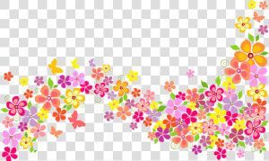 Decoration Clipart Floral   Imagenes De Flores Caricatura  HD Png Download