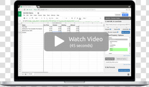 Introduction Video Google Spreadsheet   Medical Equipment Management Software  HD Png Download