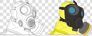 Terno Protetor  Máscara  Absorvedor  Postapokalipsa   Radiation Protective Suit  HD Png Download