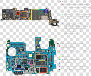 Motherboardv2 Main Circuit Board Repairs   Iphone 5 Low Network  HD Png Download