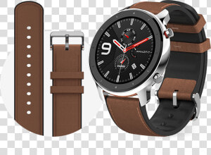 Amazfit Gtr Stainless Steel  HD Png Download