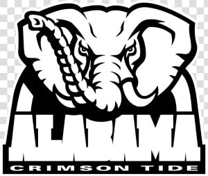 Alabama Crimson Tide Logo Black And White   Alabama Logo Coloring Sheet  HD Png Download