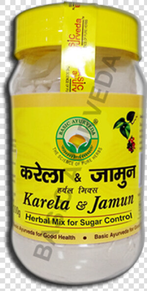 Basic Ayurveda Karela Jamun Powder  HD Png Download