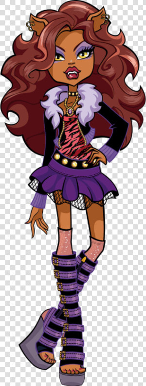 Transparent Clawdeen Wolf Png   Monster High Clawdeen Wolf  Png Download