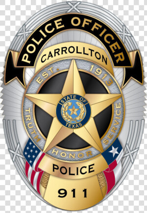 Dallas Police Badge Png   Carrollton Police Department  Transparent Png