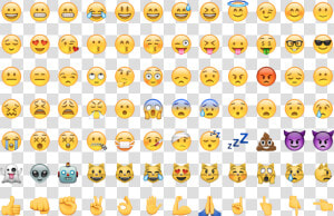 Este Pack Contém Todos Os Emojis Do Whatsapp Em Formato   All Face Emojis  HD Png Download