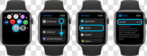 How To Set Apple Watch Ahead Walkthrough   Apple Watch Noise App  HD Png Download