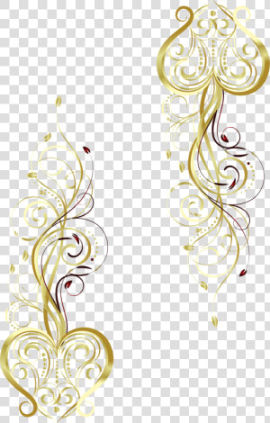 Pattern Motif Gratis Gold Wedding Png Free Photo Clipart   Gold Wedding Pattern Png  Transparent Png