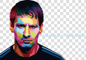 Colorful Messi National Football Barcelona Avatar Player   Lionel Messi  HD Png Download