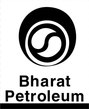 Bharat Petroleum Logo Black And White  HD Png Download