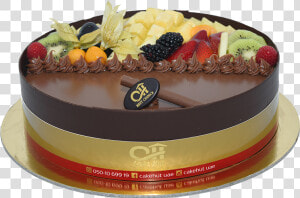 Birthday Fruit  amp  Chocolate Cakes  HD Png Download