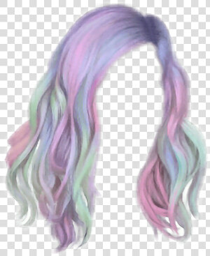  hair  hairstyle  unicorn  unicornhair   Unicorn Hair Png  Transparent Png