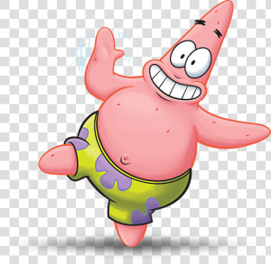 Patrick Spongebob Squarepants   Patrick Star Waving Png  Transparent Png