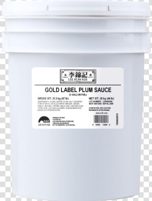 Gold Label Plum 20kg 5gal  HD Png Download