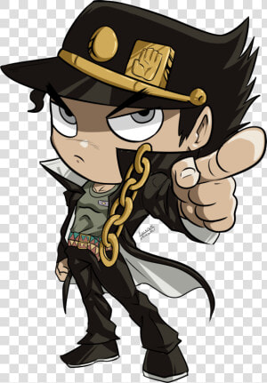 Jojo Jotaro Chibi  HD Png Download