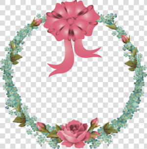 Transparent Floral Wreath Png   Spring Wreath Transparent  Png Download