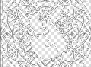 Mandalas De Pokemon Para Colorear Clipart   Png Download  Transparent Png