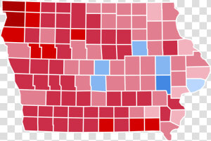 Iowa Counties 2016 Election  HD Png Download