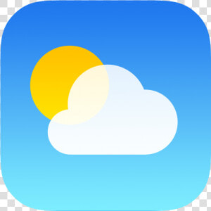 Weather Icon Png Image   Weather App Icon Transparent  Png Download