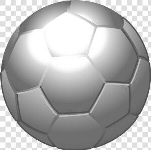 Silver Soccer Ball Png   Png Download   Silver Soccer Ball Png  Transparent Png