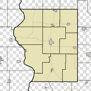 Sullivan County   Sullivan County Townships Indiana Map  HD Png Download