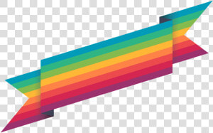 Ribbon  Colorful  Rainbow  Design  Decoration  Banner   Rainbow Ribbon Png  Transparent Png