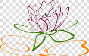 Free Png Download Lotus Flower Vector Png Images Background   Lotus Flower Drawing Free  Transparent Png