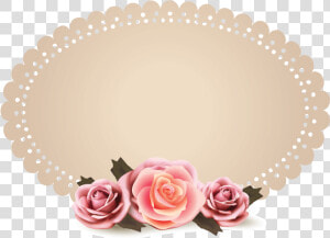 Oval Frame  Vintage Frames  Vintage Flowers  Label   Dr Oetker Logo History  HD Png Download