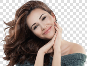 Stem Cell Facial Smiling Young Look Of A Woman In Bernardsville    Fm World Hairlab  HD Png Download