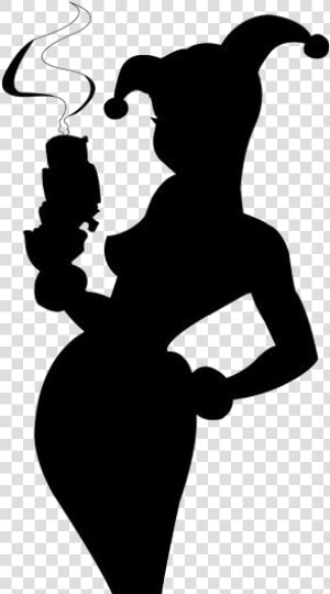 Harley Quinn Png  Transparent Harley Quinn Vector   Silhouette  Png Download