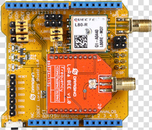 Lora gps Shield For Arduino   Lora Gps Shield For Arduino  HD Png Download