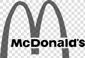 Mcdonalds Logo Black And White   Mcdonalds Black And White  HD Png Download