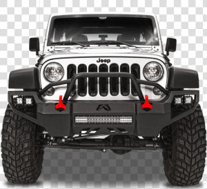 Fab Four Vengeance Front Bumper Jeep  HD Png Download