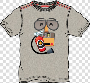 Wall E Tshirt  HD Png Download