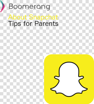 Boomerang Parental Control Blog   Snapchat Snap Logo  HD Png Download