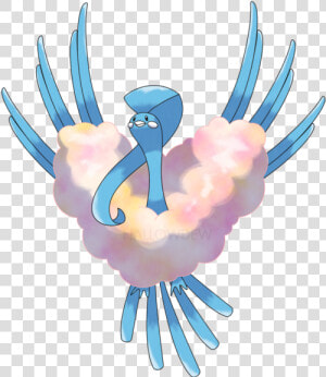 Altaria   Mega Altaria Fan Made  HD Png Download