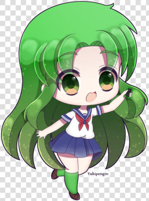 Yandere Simulator Chibi Midori  HD Png Download