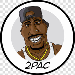 Banner Library Download Aaliyah Drawing 2pac   2pac Caricature  HD Png Download