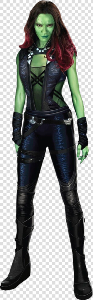 Download Gamora Promo Transparent   Gamora Outfit Guardians Of The Galaxy  HD Png Download