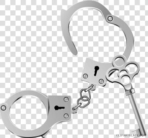 Handcuff Clipart Thing   Transparent Clipart Open Handcuffs  HD Png Download